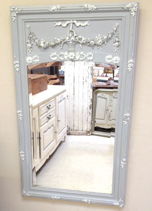 french antique trumeau mirror